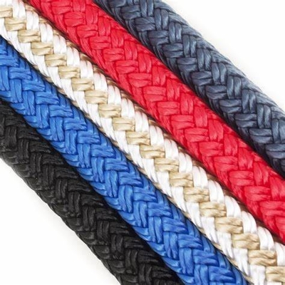 Corde di polyamide di nylon a doppia trama da 10 mm per imbarcazioni marine