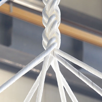 Tensile elevato Dacron Multifilament 8 String Braided Polyester Rope 220m per ormeggio marino