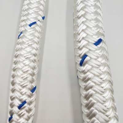 Al dettaglio corda di traino marina a doppia trama in nylon PA6 per yacht / ancoraggio / attracco