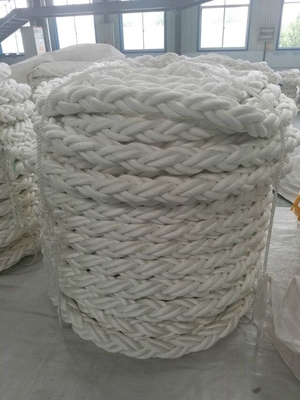 Heavy-Duty Polypropylene Mooring Rope 220M 8-Strand Marine Industrial