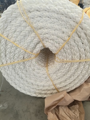 100% resistenza ai raggi UV ad alta tenacia 40 mm 8 12 fili Dacron Poliestere Multifilament Marine Mooring Rope