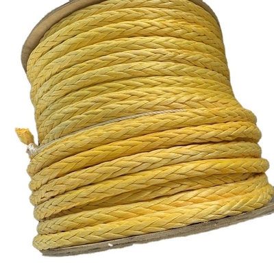 Alta trazione 12 fili intrecciati Uhmwpe corda di ormeggio della nave Vinicolo corda di traino