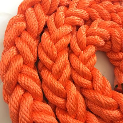Tensile elevato Dacron Multifilament 8 String Braided Polyester Rope 220m per ormeggio marino