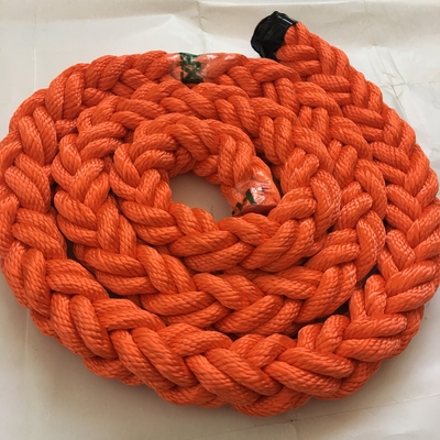 Poliestere 8 12 strato Elastico Marina Ancoraggio Ship Rope 100mm Prezzo