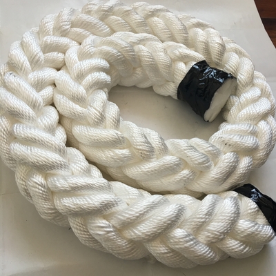 100% resistenza ai raggi UV ad alta tenacia 40 mm 8 12 fili Dacron Poliestere Multifilament Marine Mooring Rope