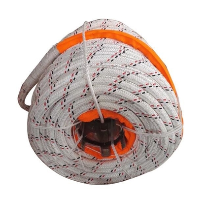 Poliestere a doppia trama coperto da 12 fili di corda UHMWPE 32 mmx220m per ingegneria navale