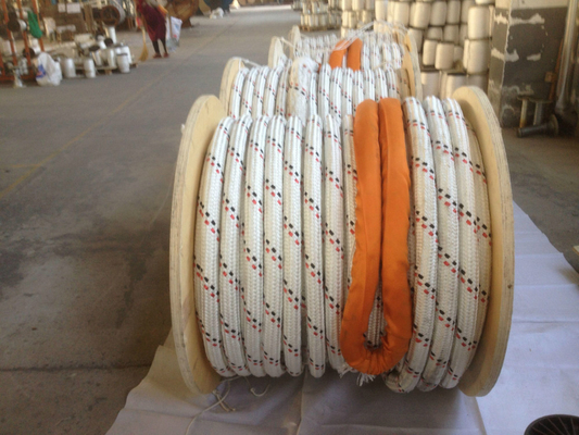 Giacca di poliestere a doppia treccia ad alta resistenza con corda di traino Uhmwpe Marine