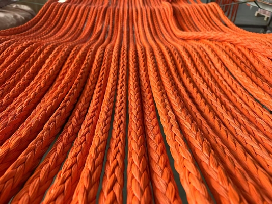 100% corda Uhmwpe 12mm 12 fili intrecciati di alta resistenza cordone druabile treppista corda di rimorchio