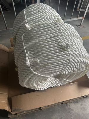 12 mm di colore bianco 3 fili di poliestere per verricello di ancoraggio manuale