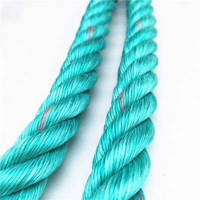 Cima in polipropilene a 3 trefoli stabilizzata ai raggi UV, ad alta resistenza all'abrasione e imputrescibile per la pesca commerciale e l'acquacoltura