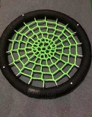 Altalena nido personalizzata 100 120cm, altalena nido per uccelli con corde sospese