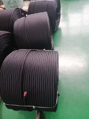 Cima combinata in PP da 16 mm a 6 trefoli per parco giochi con corda per esterni resistente
