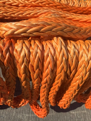12 fili di corda marina UHMWPE ad alta resistenza galleggiante