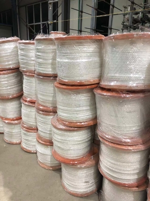 Cima in nylon a tre trefoli poliammide per uso marino 4mm-60mm nero/bianco