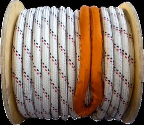 Corde UHMWPE doppiamente intrecciate Corde di rimorchio marine da 32 mm