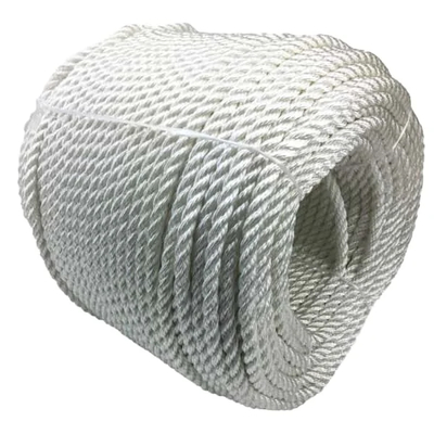 Corda di nylon a 3 fili lunghezza personalizzata da 4 mm a 56 mm per la pesca e la marina