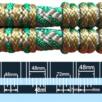 8 fili di corda di ormeggio marino in PP 30 mm-120 mm di polipropilene galleggiante