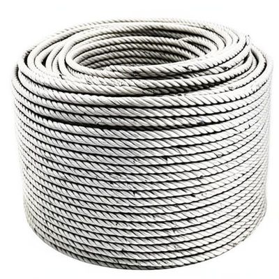 Cima in polipropilene a 3 trefoli stabilizzata ai raggi UV, ad alta resistenza all'abrasione e imputrescibile per la pesca commerciale e l'acquacoltura