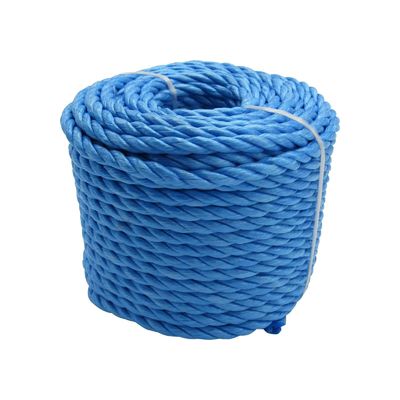 Twisted 3 Strands Polypropylene pp Danline Rope 10mm Packaging Rope for Fishing
