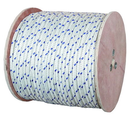 Colore blu 16 strato doppio intrecciato di nylon ancoraggio linea di dock e ancoraggio linea di corda 6mm-60mm vendita calda