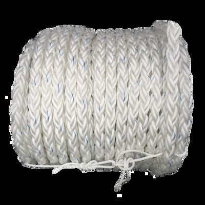 Professional 8-Strand Braided Nylon Mooring Rope ABS Certified Eco-Friendly Marine Rope for Boats