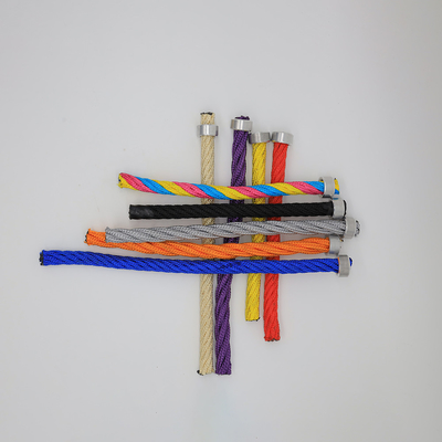 Campo di gioco Corda combinata da 16 mm per la riparazione e la produzione di reti da arrampicata per bambini in vari colori