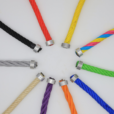 Campo di gioco Corda combinata da 16 mm per la riparazione e la produzione di reti da arrampicata per bambini in vari colori