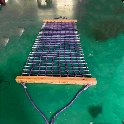 Corda 150CM*80CM di combinazione del campo da giuoco dell'oscillazione dell'amaca dei bambini su misura