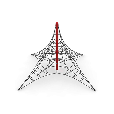 rete rampicante della piramide del campo da giuoco di dimensione su misura 8*8*6m per i bambini