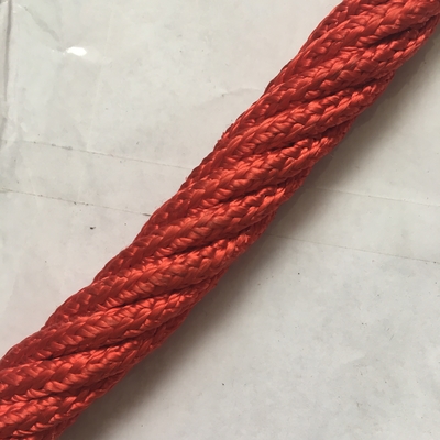 6 poliestere netto rampicante della corda 16mm di combinazione dei fili per il parco di divertimenti