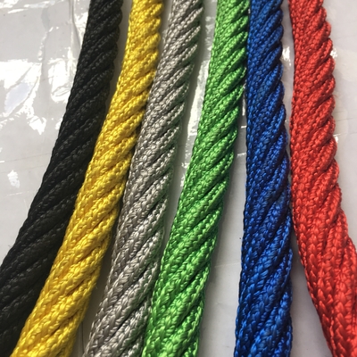 Corda rampicante di combinazione del poliestere delle reti 16mm dell'anti campo da giuoco UV