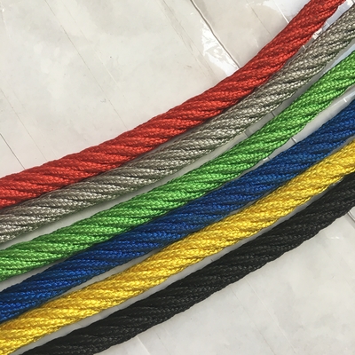 Corda rampicante di combinazione del poliestere delle reti 16mm dell'anti campo da giuoco UV