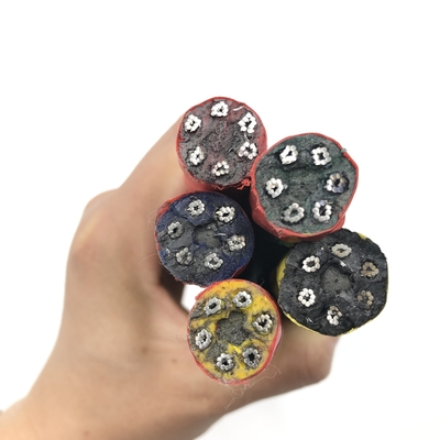 4 UV ad alta resistenza del cavo metallico 16mm di combinazione del filo pp anti con acciaio