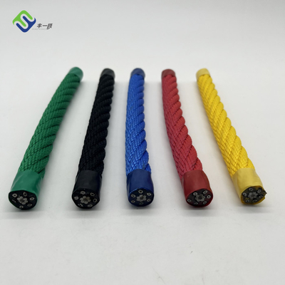 Corda colorata di combinazione del campo da giuoco del poliestere 16mm per rete rampicante