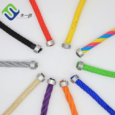16mm all'aperto corda di nylon del campo da giuoco di combinazione di 6 fili con i multi colori