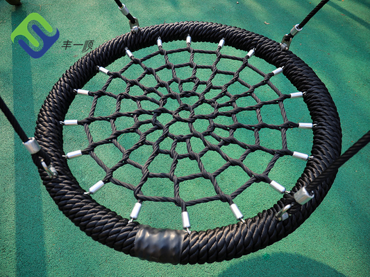 I bambini netti reticolati d'attaccatura dell'oscillazione 100cm 120cm del campo da giuoco di Seat avventurano il parco