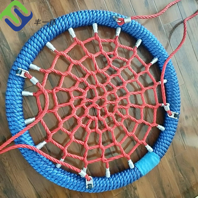 Il centro d'acciaio di plastica rampicante di combinazione del campo da giuoco della corda dell'oscillazione dell'amaca