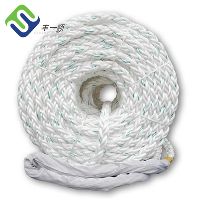 Attraccando le poli corde di 8 fili putrefazione di 96mm - di 48mm resistente per le navi