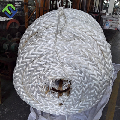 8 gherlino di nylon su misura Marine Boat Mooring Lines della corda 40mm del filo
