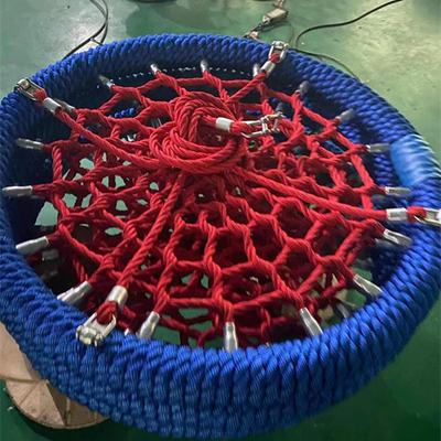 Oscillazione Seat del nido dei 4 del filo uccelli all'aperto del poliestere con 500kg che rompe carico
