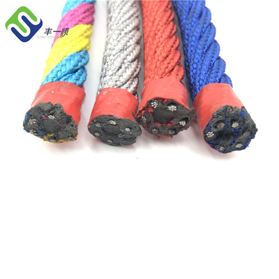 16mm corda di combinazione del filo di acciaio di 6 fili per il campo da giuoco netto rampicante