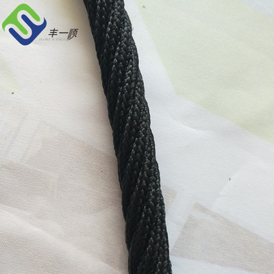 Corda 16mm 6x7 di combinazione intrecciata poliestere della struttura del filo di acciaio