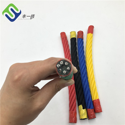 6 fili di polipropilene PP 16 mm per arrampicarsi sulle reti