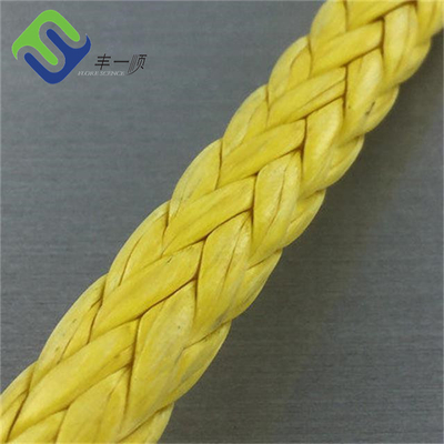 Il doppio della fibra di poliestere ha intrecciato il rimorchio della corda di UHMWPE che pescar a strascico il filo 12