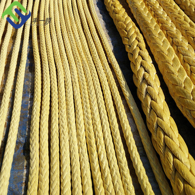 Resistente UV di galleggiamento della corda 40mmx300m UHMWPE di spettri del filo del marinaio 12