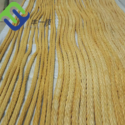 Resistente UV di galleggiamento della corda 40mmx300m UHMWPE di spettri del filo del marinaio 12