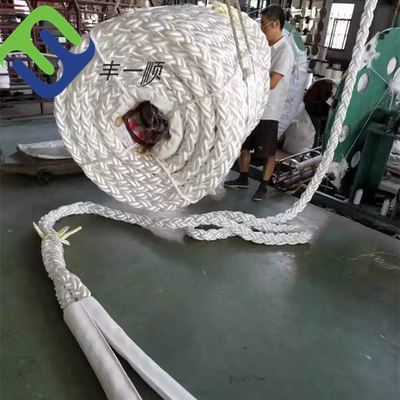 Attraccando le poli corde di 8 fili putrefazione di 96mm - di 48mm resistente per le navi