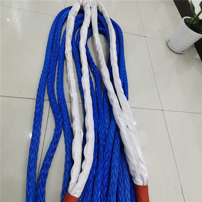 La corda di Uhmwpe del filo di attracco 12 della fibra sintetica ha intrecciato per il marinaio