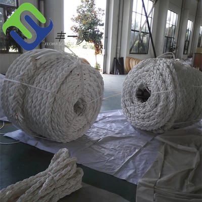 Attraccando i pp che fanno galleggiare 8 la corda Marine White Color intrecciata 48mmx220m del filo pp