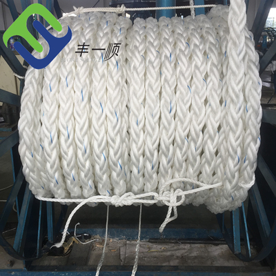 Resistente UV di galleggiamento di Marine Vessel Towing della corda del filo pp di attracco 8